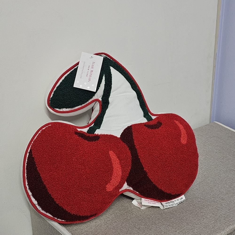 Isaac Mizrahi Cherry Decorative Pillow
